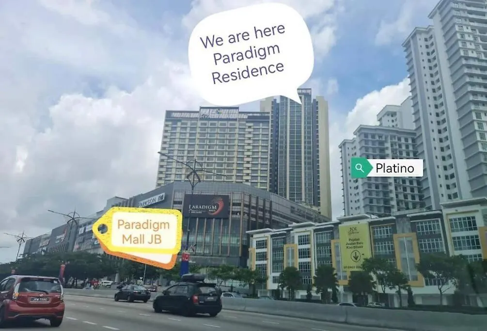 3Br-Mocha-Paradigm Residence By Guesthouse-6-8Pax 조호르 바루 0*,