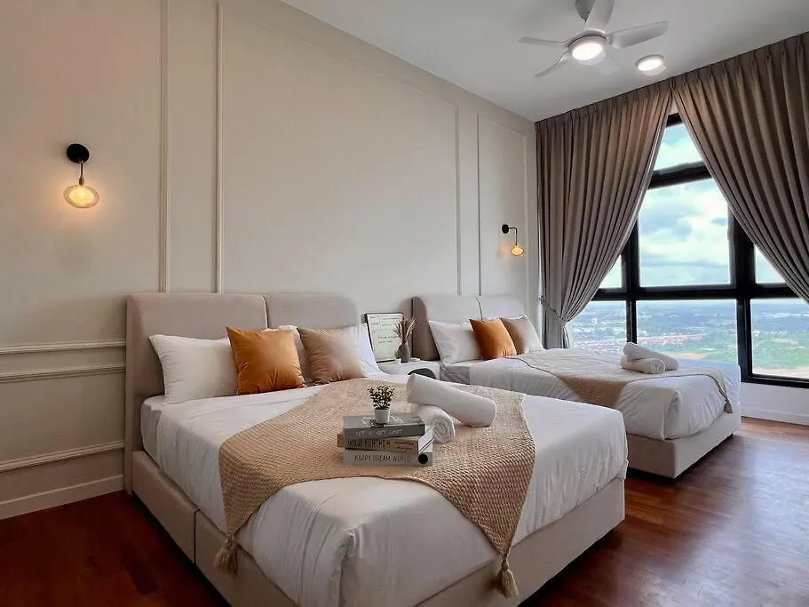 3Br-Mocha-Paradigm Residence By Guesthouse-6-8Pax 조호르 바루