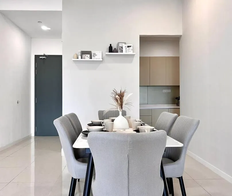 아파트 3Br-Mocha-Paradigm Residence By Guesthouse-6-8Pax 조호르 바루