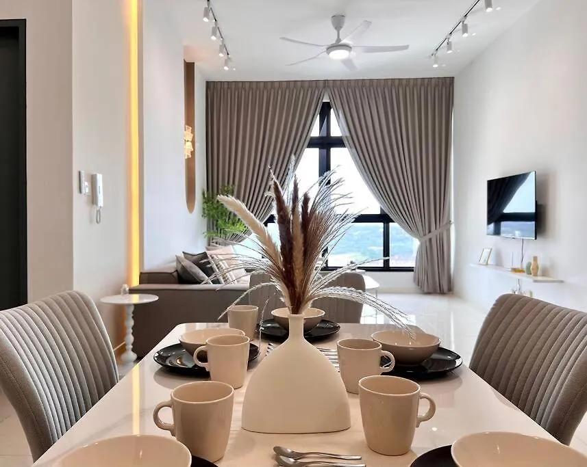 아파트 3Br-Mocha-Paradigm Residence By Guesthouse-6-8Pax 조호르 바루 말레이시아