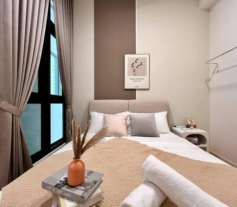 3Br-Mocha-Paradigm Residence By Guesthouse-6-8Pax 조호르 바루 아파트