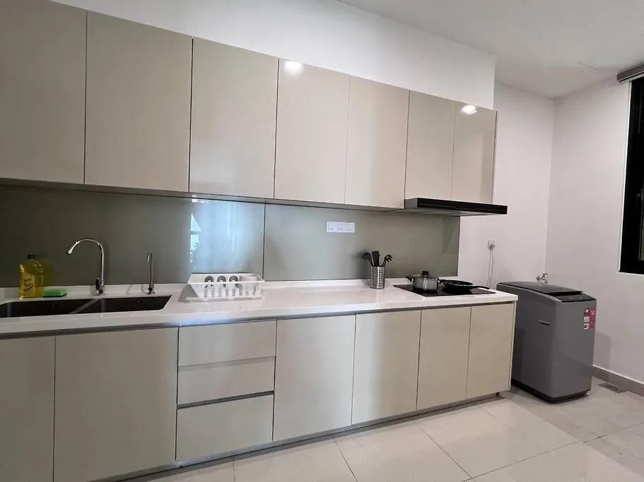 3Br-Mocha-Paradigm Residence By Guesthouse-6-8Pax Johor Bahru Lägenhet